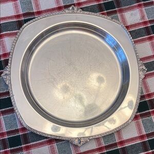 Classic Silver Square Serving Tray